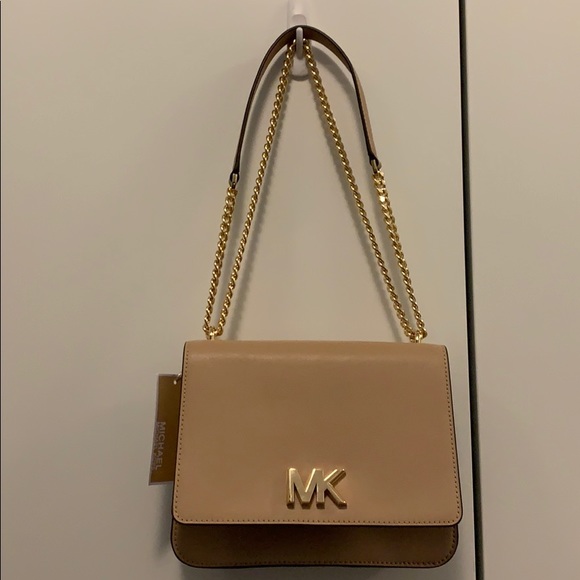 MICHAEL KORS LEATHER MOTT handbag Brand New - Picture 14 of 16